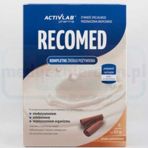 RecoMed cocktail nutrițional de ciocolată 65g 1pc